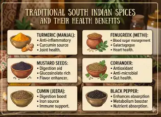   Traditional South Indian Spices and Their Health Benefits