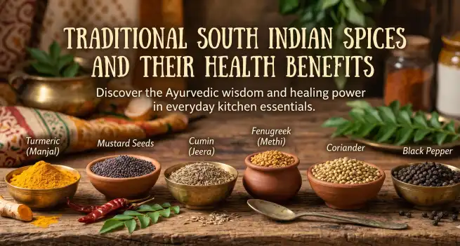 Traditional South Indian Spices and Their Health Benefits