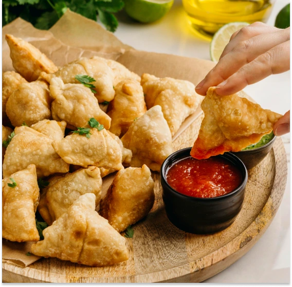 Indian street food in Leicester