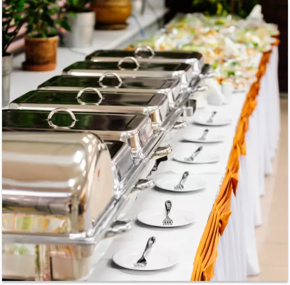 Catering service in Leicester