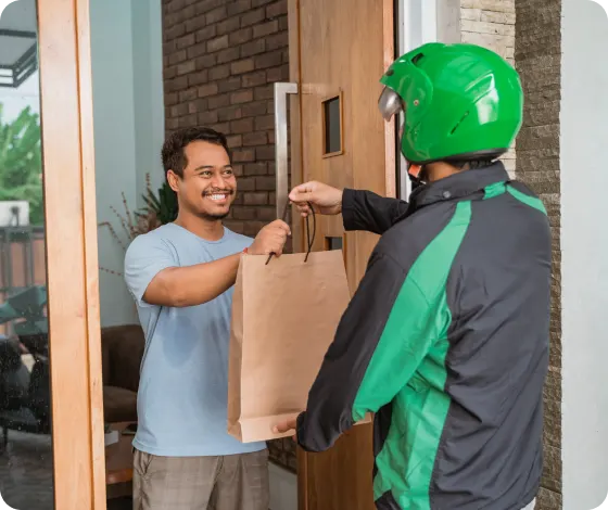 Indian delivery in Nuneaton